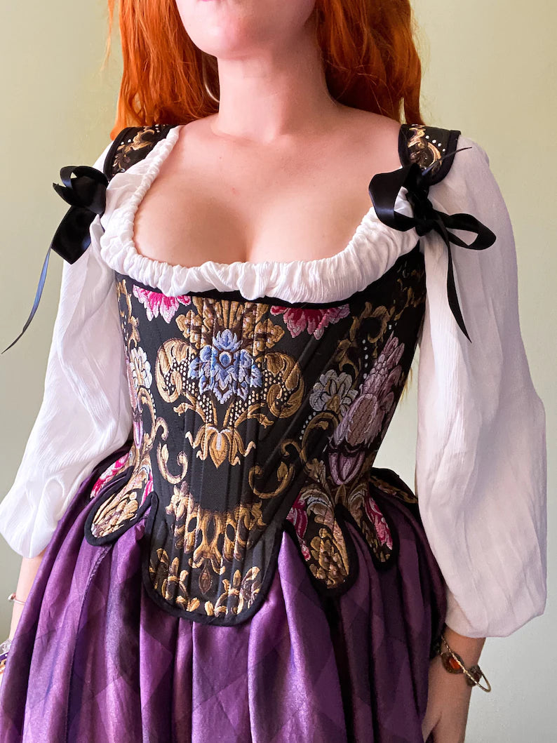 CORSET "Antoinette" Brocade