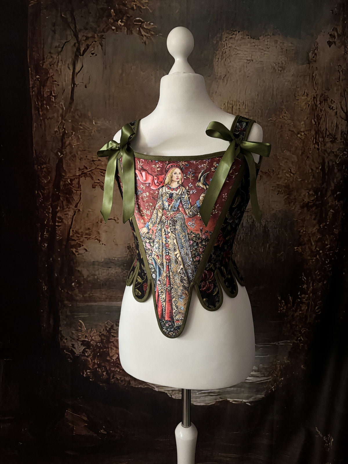 CORSET Damsel in Dis dress