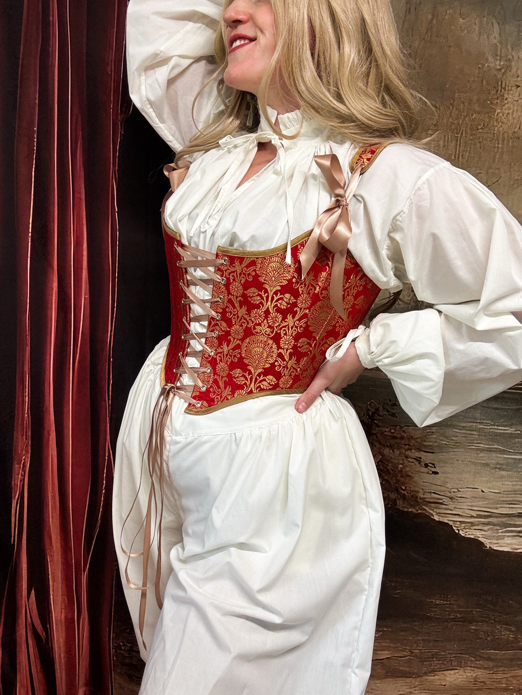 CORSET "Starling" Brocade
