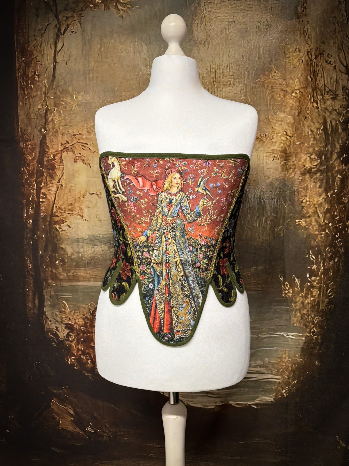 CORSET Damsel in Dis dress