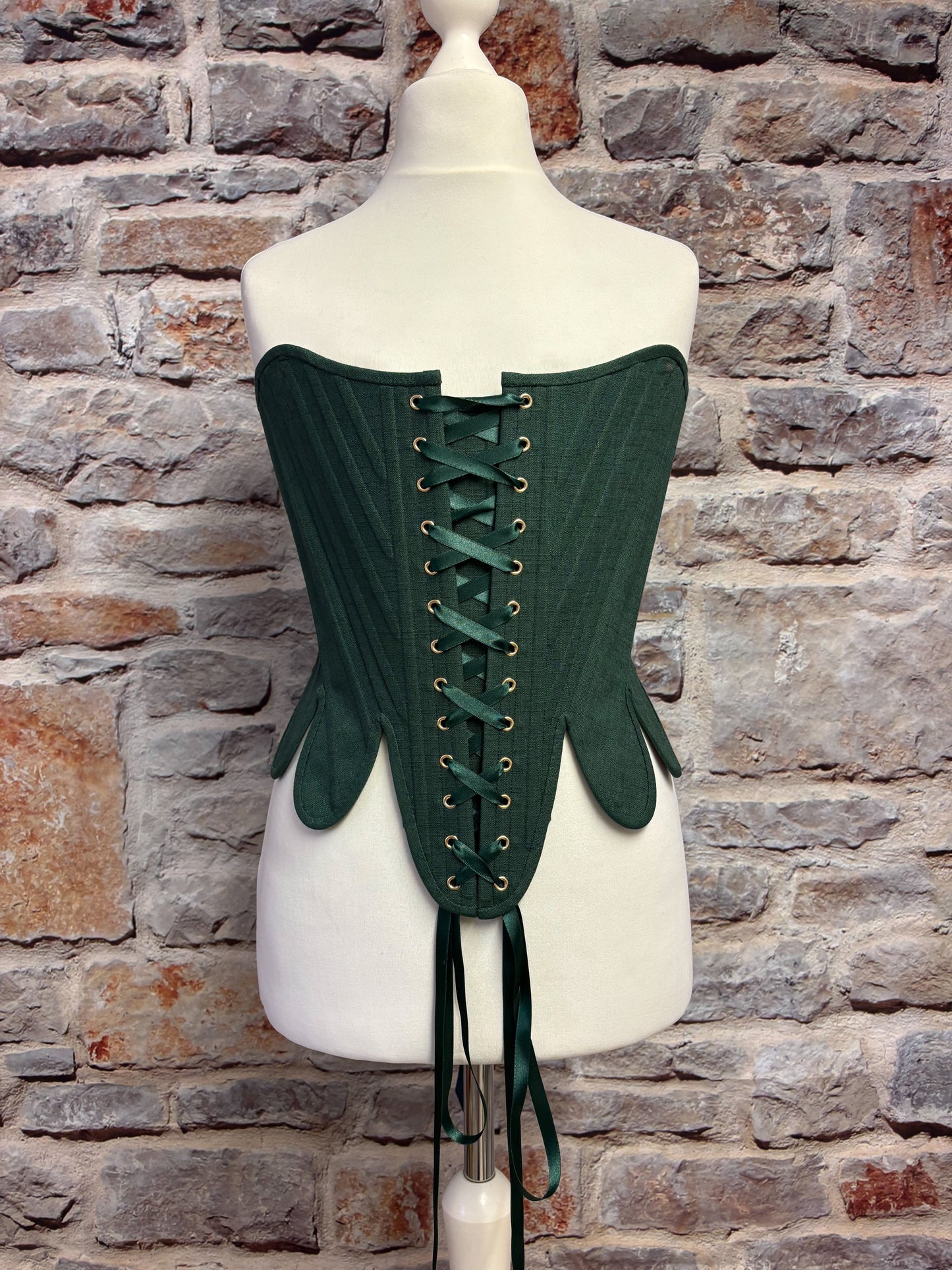 CORSET "Modesty" strapless, Linen