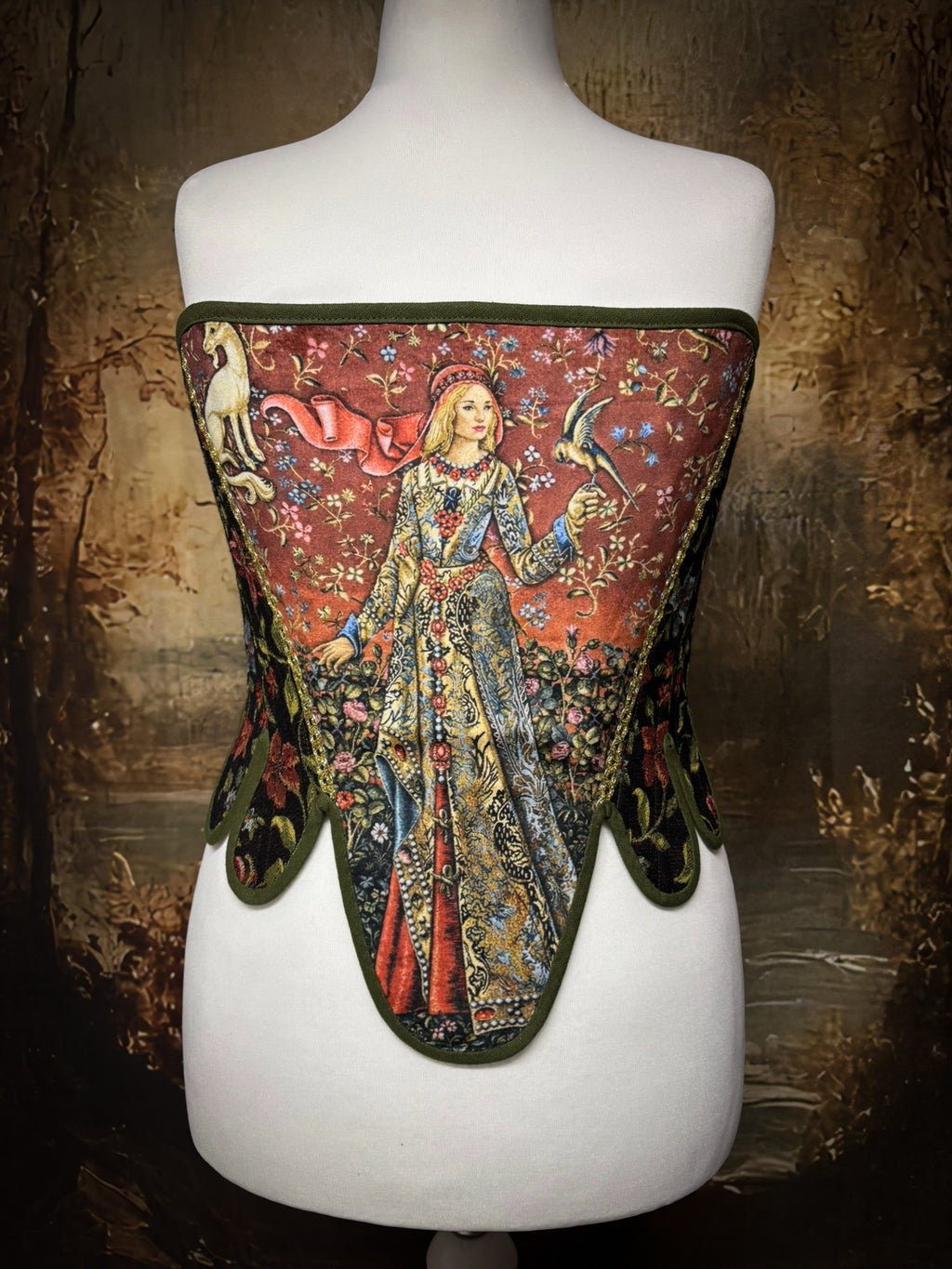 CORSET Damsel in Dis dress