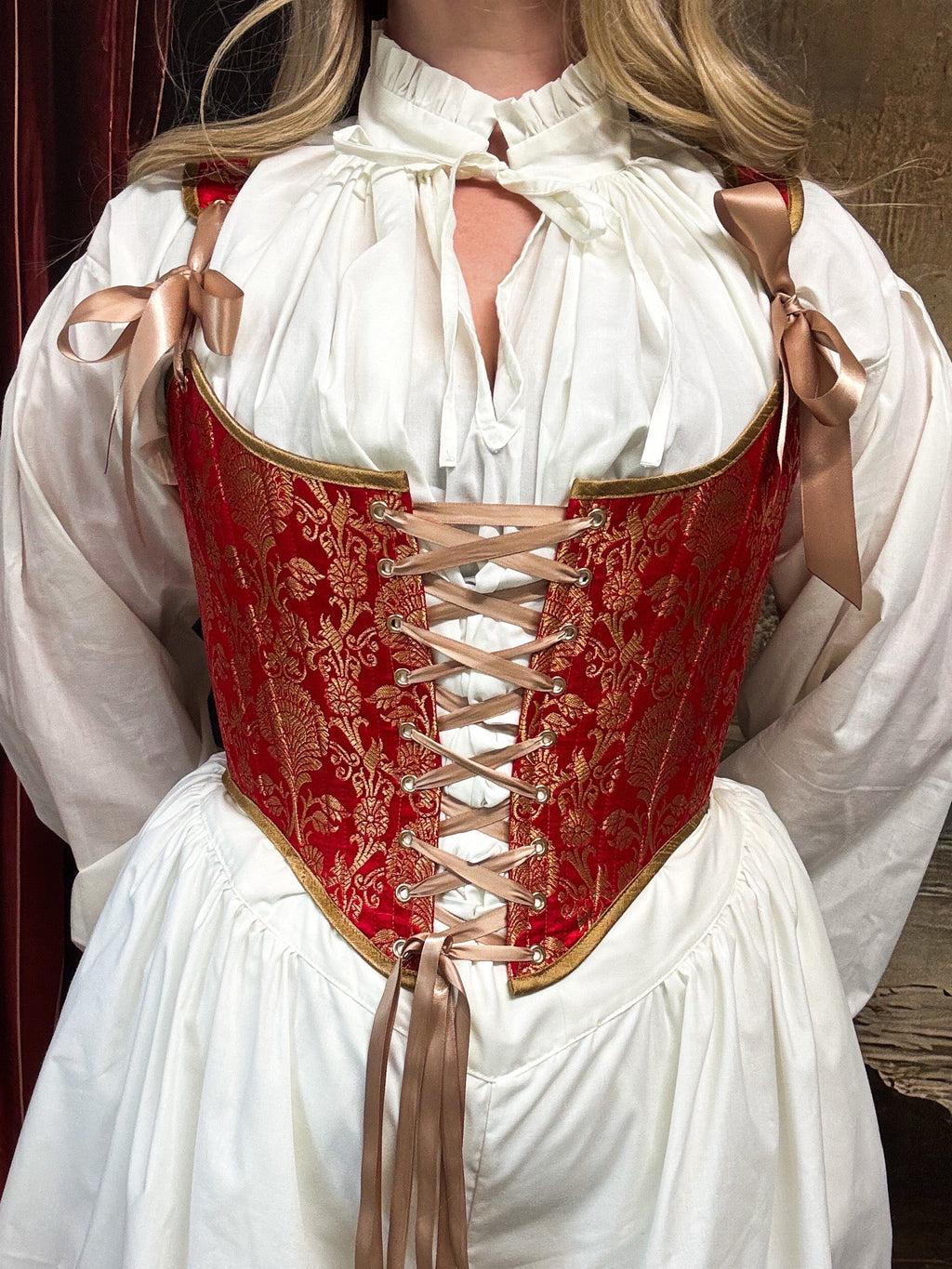 CORSET "Starling" Brocade