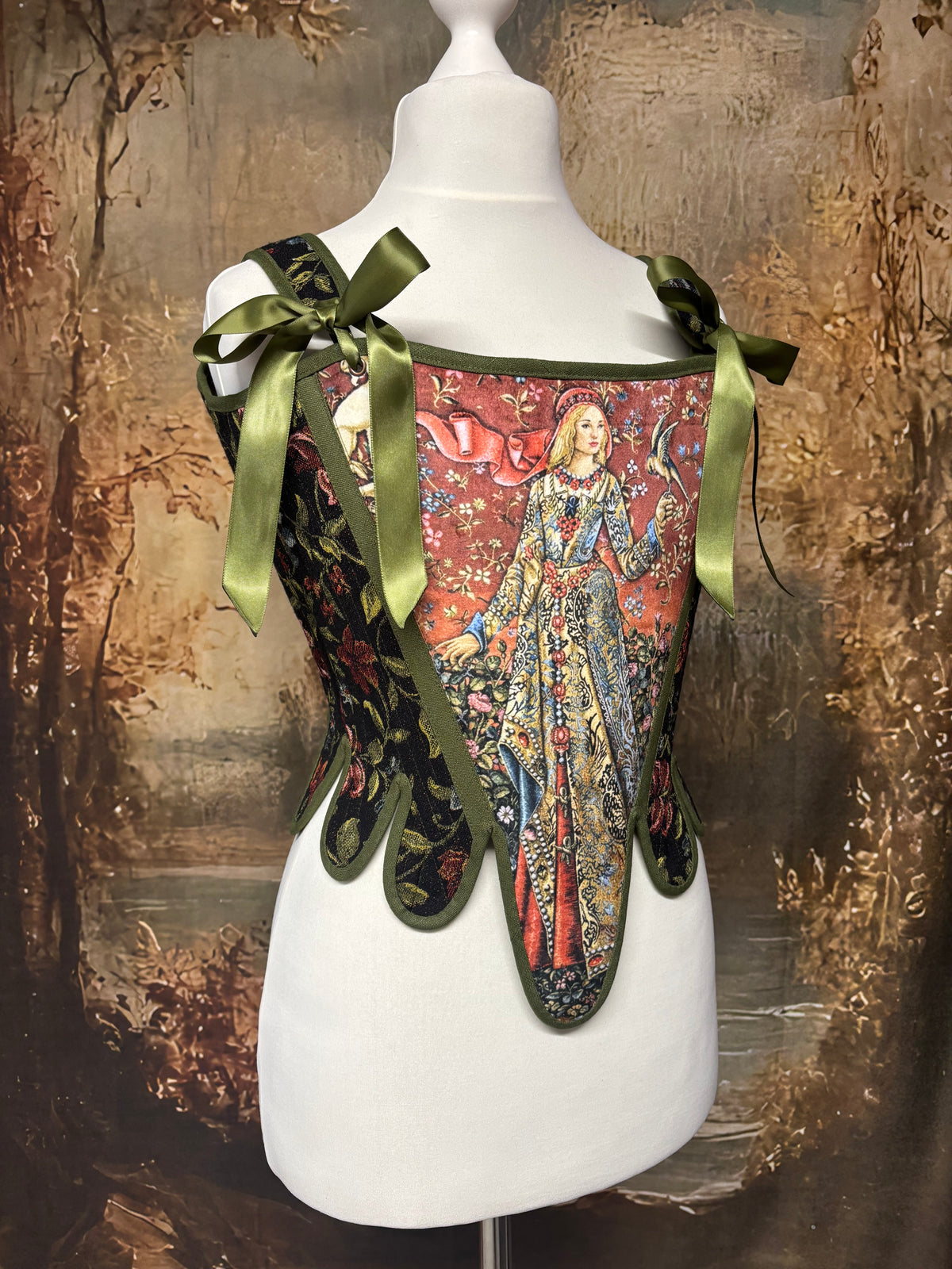 CORSET Damsel in Dis dress