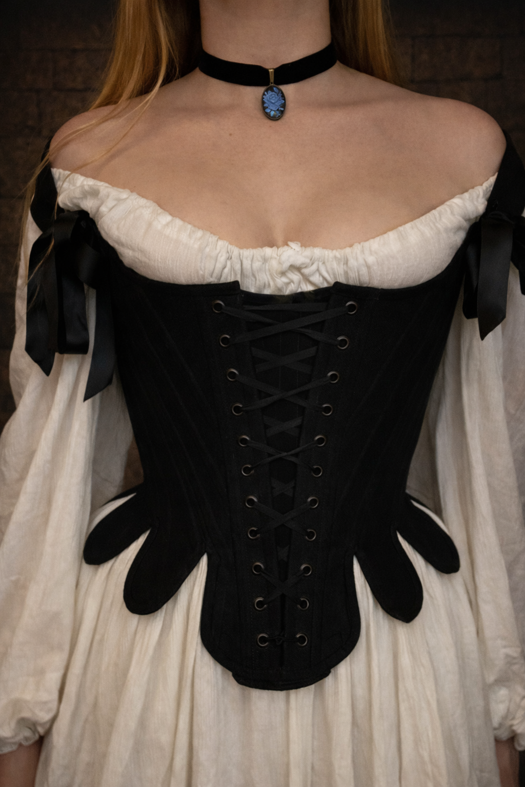 CORSET "Antoinette" Linen