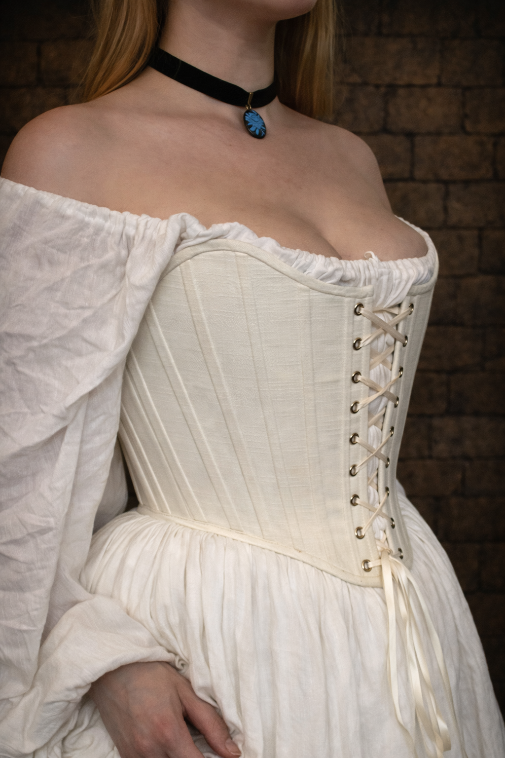CORSET "Rhea" Linen