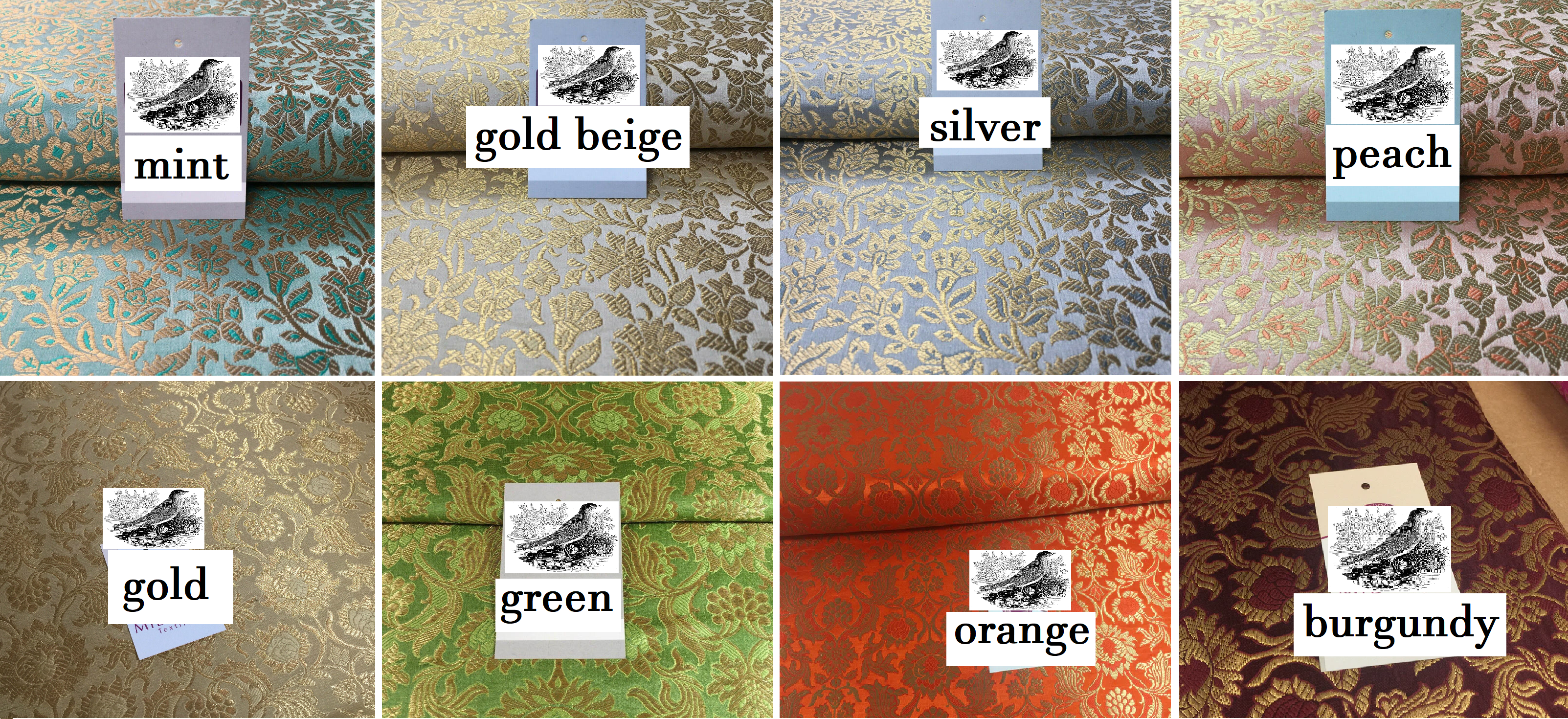 CORSET "Antoinette" strapless, Brocade