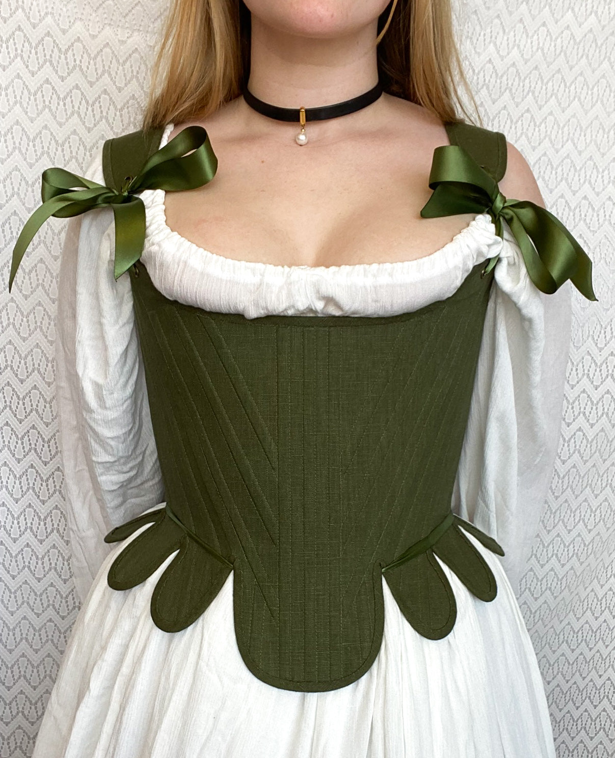 CORSET "Antoinette" Linen