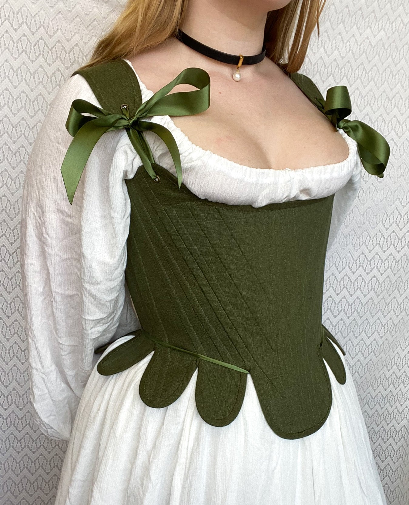 CORSET "Antoinette" Linen