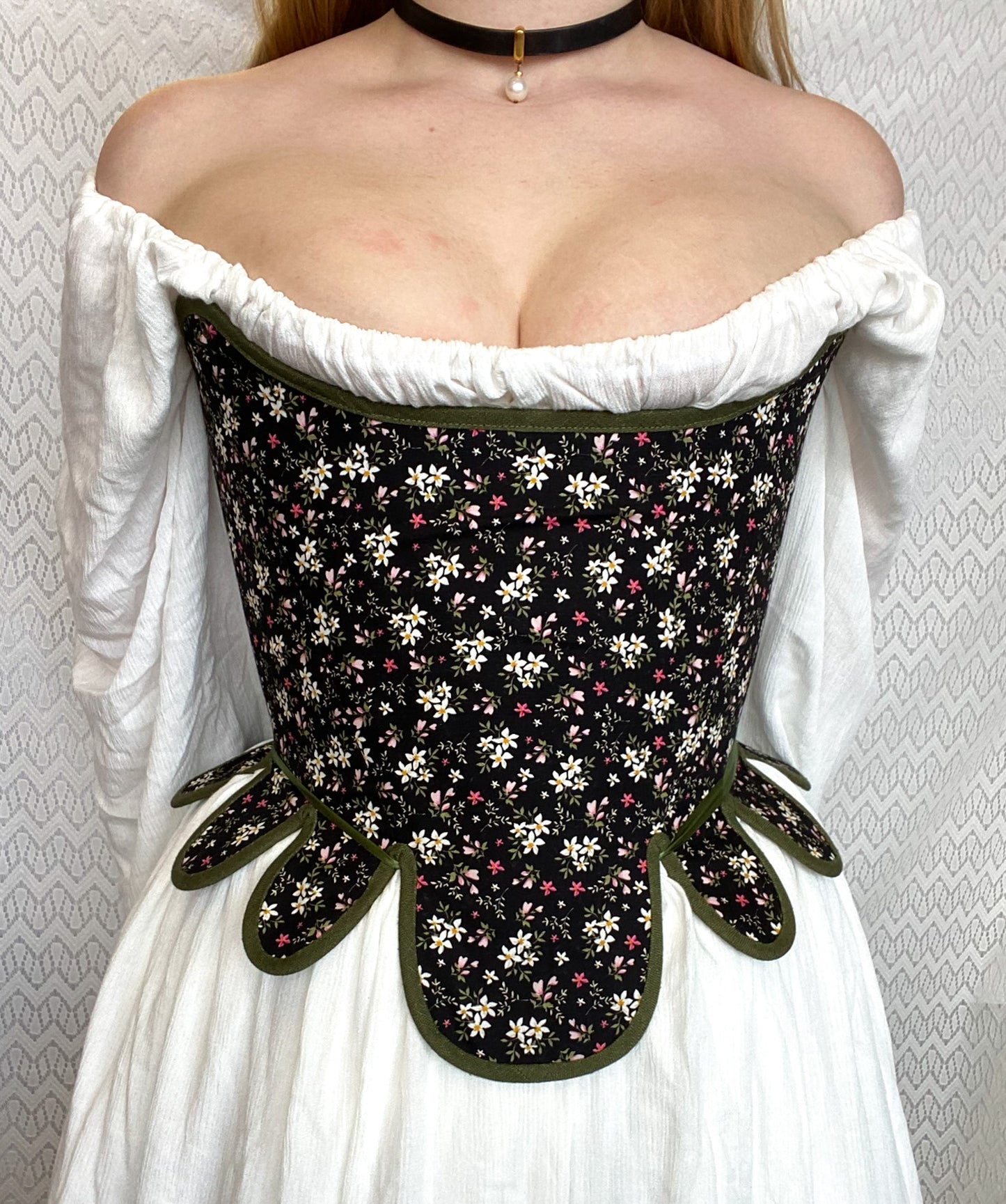 CORSET "Odette" Florals